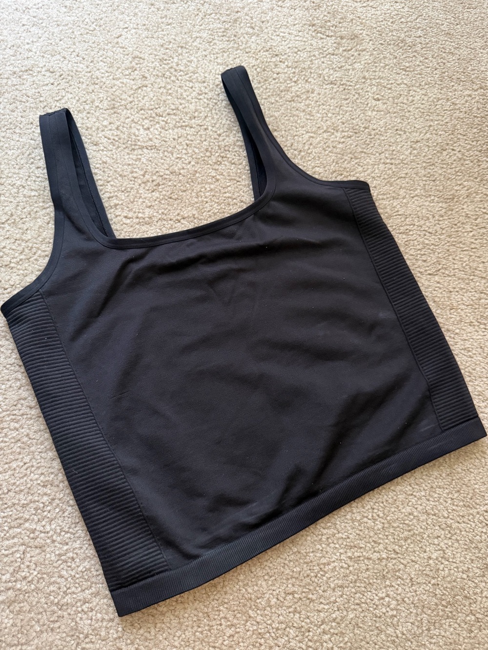 Offline by Aerie Black Athletic Tank
